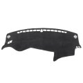 Black Microfiber Leather Dashboard Cover For Kia Optima 2011 2015 Anti Glare Uv Protection Front Dash Mat Airbag Safe Custom 