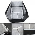 Labwork Driver Bottom Leather Seat Cover And Sponge Cushion Replacement For Chevrolet Silverado 2003-2007 Black