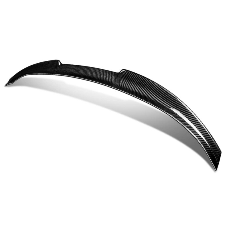 Auto Dynasty V-style Rear Car Trunk Lid Spoiler For Honda Accord Sedan 2013-2017 Glossy Black Carbon Fiber