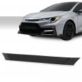G-plus Upper Grille Bumper Grill Molding Trim Glossy Black Compatible With Toyota Corolla Se Xse Sedan 2020 2021 2022