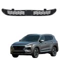 Front Lower Grille Black Mesh Style With Sensor Hole Replacement For Santa Fe 2019 2020 86531s2010 