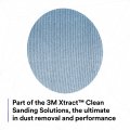 3m Xtract Net Disc 310w 320 6 In Die 600z Pack Of 50 Hook And Loop Sanding Discs Virtually Dust-free Value Option For Metal