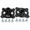 2 Pcs 23t Rear Axle Wheel Hub 110mm For Go Kart Atv Quad Buggy Alloy Steel 4 Stud Hubs With 8 Bolts 3 In Spacing 