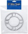 White Knight 606-2 Aluminum Finish 4 And 5-lug Wheel Spacer Pack Of 2 