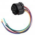 7-way Wire Trailer Plug Connector For Chevy Gm Toyotad Gmc For Dodge Truck 