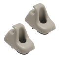 2pcs 1hs09bd1aa Sun Visor Clip Replacement For Dodge Ram 1500 2500 3500 4500 5500 2009-2021 Gray 