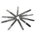 Zijia 10pcs Solid Carbide Pcb Engraving Bits Cnc Router Tool 90 Degree 0 2mm