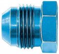 Aeroquip Fcm3712 Blue Anodized Aluminum -03an Flare Plug 