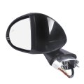 Mirror Driver Left Side Replacement For Hyundai Sonata 1 6l 2 5l 2020 2022 Black With Signal Light Part Number 87610-l0040 