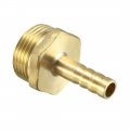 Uxcell Brass Barb Hose Fitting Connector Adapter 8 5mm Barbed X G3 4 Male Pipe 2pcs