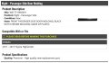 Right Passenger Side Door Molding Black With Chrome Compatible 2011-2013 Toyota Highlander