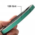 Safercctv 3 8 X 13 Inch Zirconium Sanding Belt Corundum Polishing And Metal Abrasive 120 Grits For Air Sander Wood Working