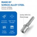 Javik Rear Front Wheel Studs For Can Am Outlander Renegade 1000 850 800 650 570 500 450 2012-2021 8pcs