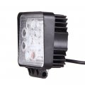 Mallofusa 27w Led Work Light Bar Square Flood Beam Waterproof For Truck Car Boat Suv 4wd Ute Atv 4x4 12v 24v