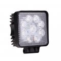 Mallofusa 27w Led Work Light Bar Square Flood Beam Waterproof For Truck Car Boat Suv 4wd Ute Atv 4x4 12v 24v
