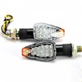 Innoglow Motorcycle Turn Signals 2pcs Led Bulb Indicators Motorbike Blinkers Amber Lamp Lights Fits For Choppers Cruisers 