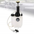Qiilu 3l Pneumatic Brake Clutch Bleeder Fluid Extractor Kit With Connector