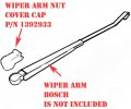 Cover For Windshield Wiper Arm Nut Fits Volvo 240 244 245