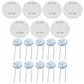 Ocpty 7 Pcs X27 589 Instrument Cluster Gauge Stepper Motor Kit With 10 T5 Led Light Bulbs Fit For Gm Toyota Hondad Chrysler For