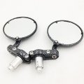 Smt-compatible With Aprilia Vespa Kymco Piaagio Agusta Ktm Bmw Carbon 7 8 Inch Bar End Mirrors B00rue2uw0