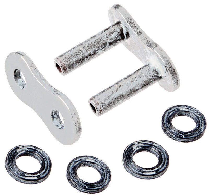 520x1r Nickel X Ring Rivet Type Connecting Link Jtc520x1rnnrl 520 Series Drive Chain Master