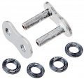 Jt Chain Jtc520x1rnnrl 520 Series Nickel X-ring Rivet Type Connecting Link 