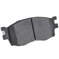 D1156 Front Disc Brake Pad Set For Hyundai Accent 2006 2011 Kia Rio And Rio5 Ceramic Pads With Hardware 