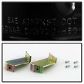 Acanii For Black Smoked 1986-1997 Hardbody Pickup Tail Lights Brake Lamps Taillights Taillamps Driver Passenger Side