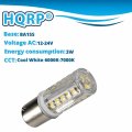 Hqrp 2-pack Ba15s Led Bulbs 33 Leds 12-24v Compatible With John Deere Gx345 Gx355 G100 G110 La100 La105 La110 La115 La120 La125