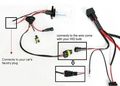 O-nex Hid Relay Harness 40a 12v 35w 55w Heavy Duty Universal For H1 H3 H7 H10 H11 9005 9006 9145 5202 880 Xenon Battery Wiring 