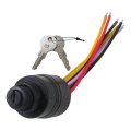 87-88107a5 Boat Ignition Switch With Key Push To Choke 6 Wire Base For Most Mercury Outboard Motors 1994up