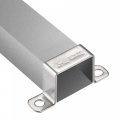 Uxcell U Shaped Connector Bracket 38 X 42mm 304 Stainless Steel For Door Closed Bar Holder Strut Channel 12pcs