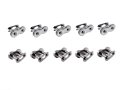 Lot Of 10 Chain Master Link Connector For 50cc 70cc 90cc 110cc 125cc Atv Quad Dirt Bike Taotao Sunl 420 Silver 