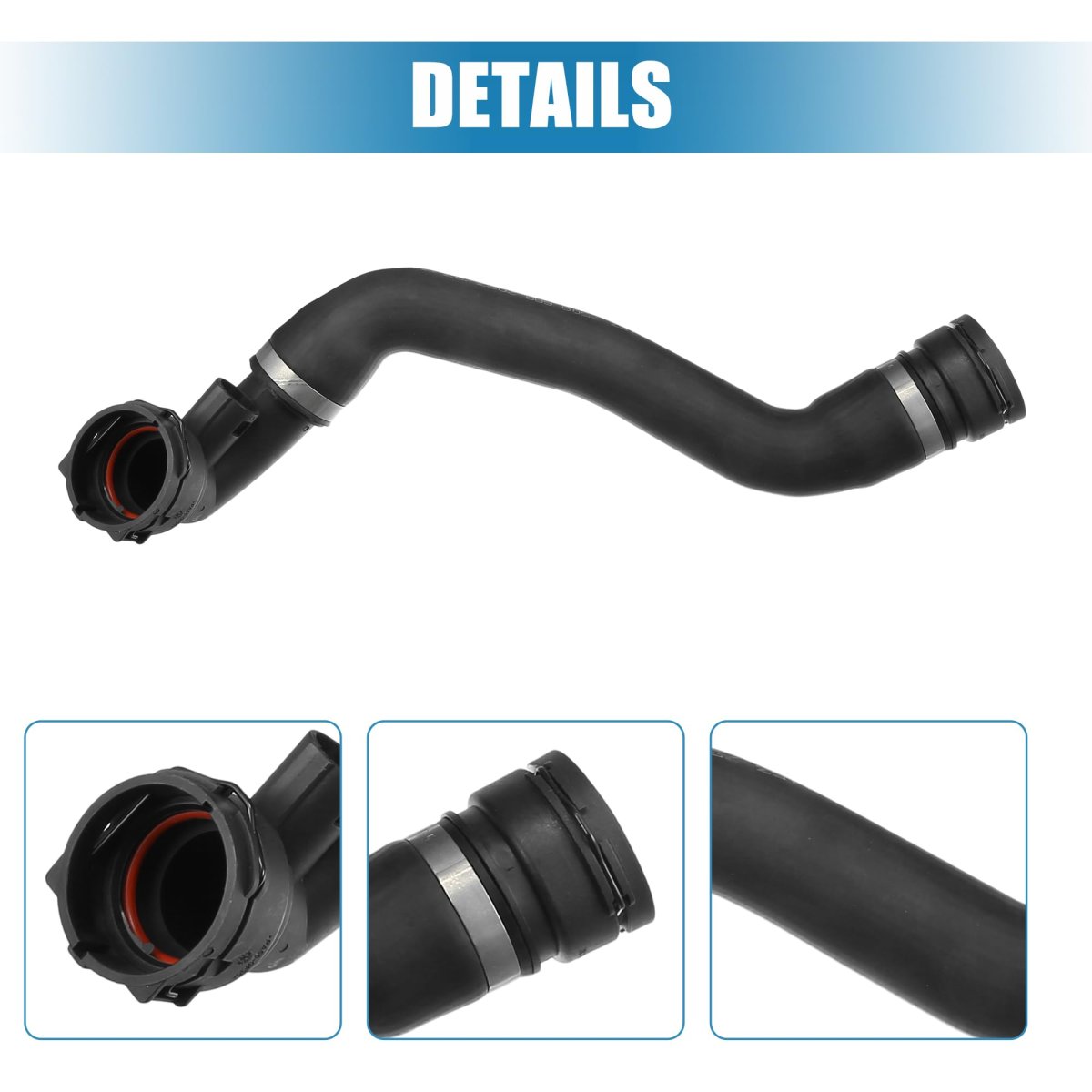 1 Set Upper And Lower Radiator Coolant Water Hose For Bmw X5 2001-2006 3 0i 0l L6 Gas No 11537508688 11537500733