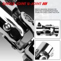 Universal 3 2 Inches Length 38 Degree Working Angel Single Steering Shaft U Joint 9 16 26 Spline X 1 Dd Stainless Steel