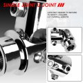 Universal 3 2 Inches Length 38 Degree Working Angel Single Steering Shaft U Joint 9 16 26 Spline X 1 Dd Stainless Steel