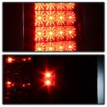 Acanii For 2007-2008 Dodge Ram 1500 2500 3500 Black Smoked Led Tail Lights Brake Lamps Replacement Driver Passenger