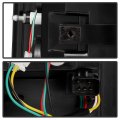 Acanii For 2007-2008 Dodge Ram 1500 2500 3500 Black Smoked Led Tail Lights Brake Lamps Replacement Driver Passenger