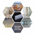 Uxcell Frameless Glass Shower Door Sweep 137 8 Long For 5 16 8mm F-type Side Seal Strip