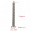 Uxcell M8x70mm Hex Bolts 304 Stainless Steel Hexagon Screw Bolt 10 Pcs