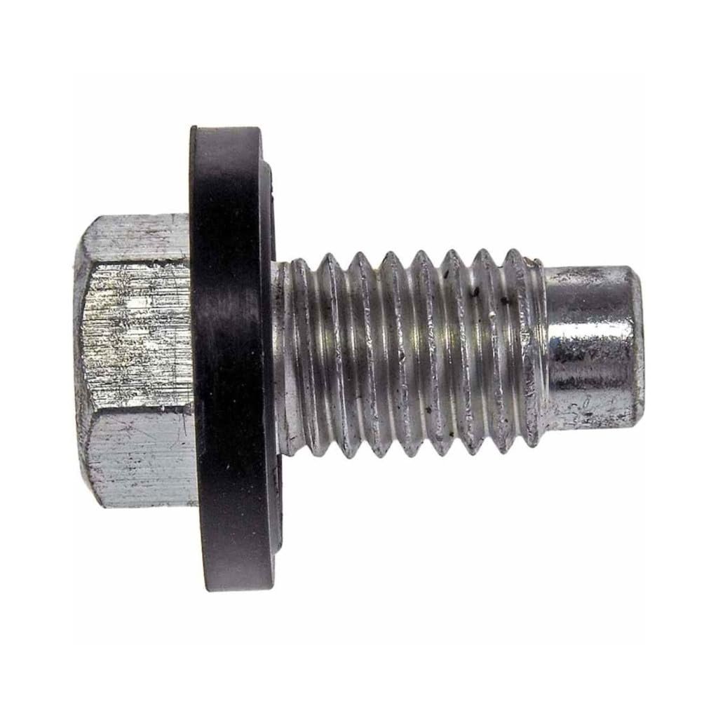 Oil Drain Plug Ford Taurus 1996 2005 Steel Hex Head Drive With Gasket Coarse Thread Replacement For F5rz6730 B Silver Black