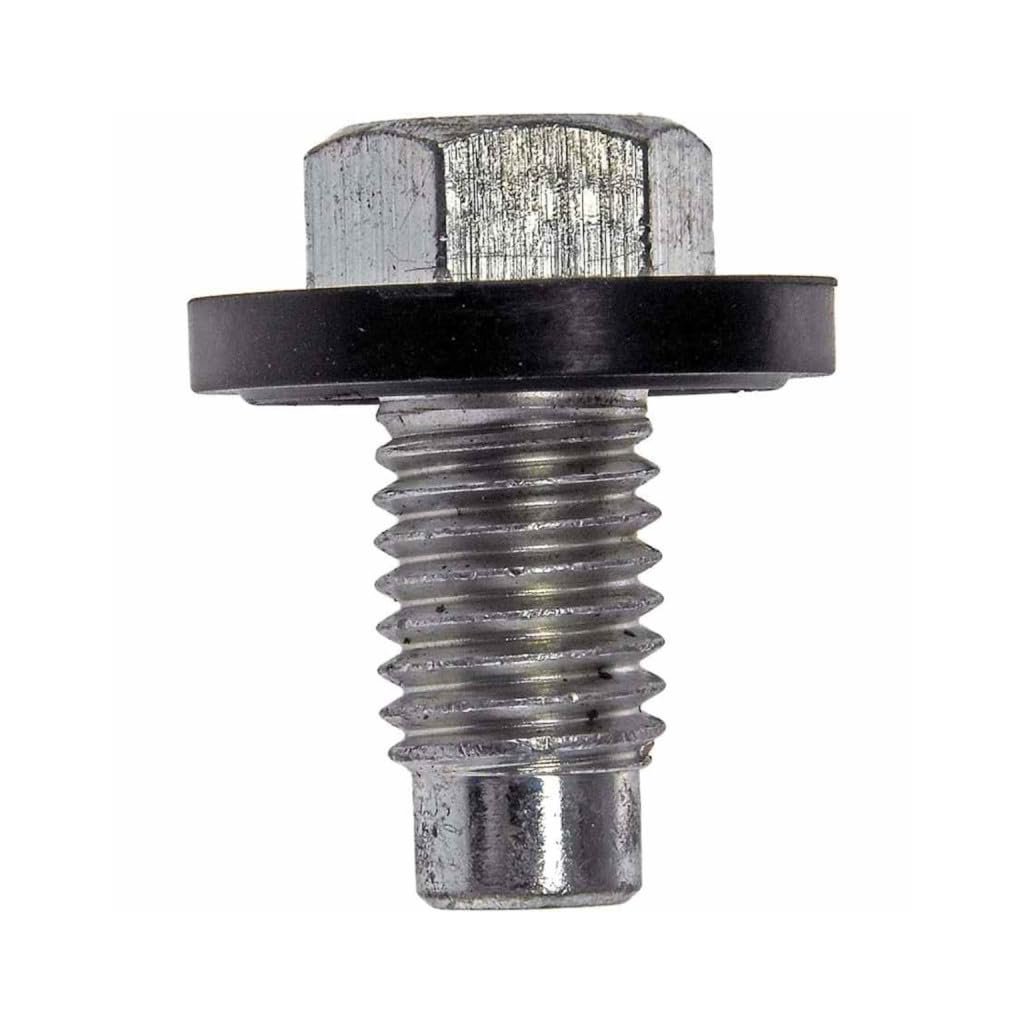 Oil Drain Plug Ford Taurus 1996 2005 Steel Hex Head Drive With Gasket Coarse Thread Replacement For F5rz6730 B Silver Black
