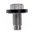 Oil Drain Plug Ford Taurus 1996 2005 Steel Hex Head Drive With Gasket Coarse Thread Replacement For F5rz6730 B Silver Black