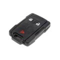Keyless Remote Cases Repair For Chevy Silverado 2500 3500 2015 2016 2017 2018 Black Plastic Rubber Shell 3 4 6 Buttons 13577766 