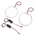 Evgatsauto Led Fog Light 95mm 3 7in Purple Car Angel Eyes Halo Rings Circle Ring Headlight Lamp Warning Lights 9a 36v Drl Turn