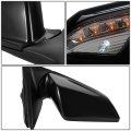 Dna Motoring Oem-mr-gm1321424 Powered Heated Right Passenger Side Door View Mirror W Turn Signal Puddle Light For 2010-2013 