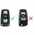 Newyall Carbon Fiber Pattern Soft Silicone Key Fob Cover