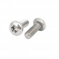 Uxcell M4x10mm 304 Stainless Steel Button Head Torx Screws Fasteners 50pcs