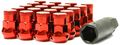 Muteki 32925rp Sr35 Series Red 12mm X 1 25 Thread Size Closed End Lug Nut Set Of 20 