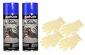 Dupli-color Blue High Performance Vinyl And Fabric Spray 11 Oz Bundle With Latex Gloves 6 Items 